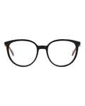 Gucci Womens Round/Oval Black Gold Transparent Fashion Designer Eyewear
