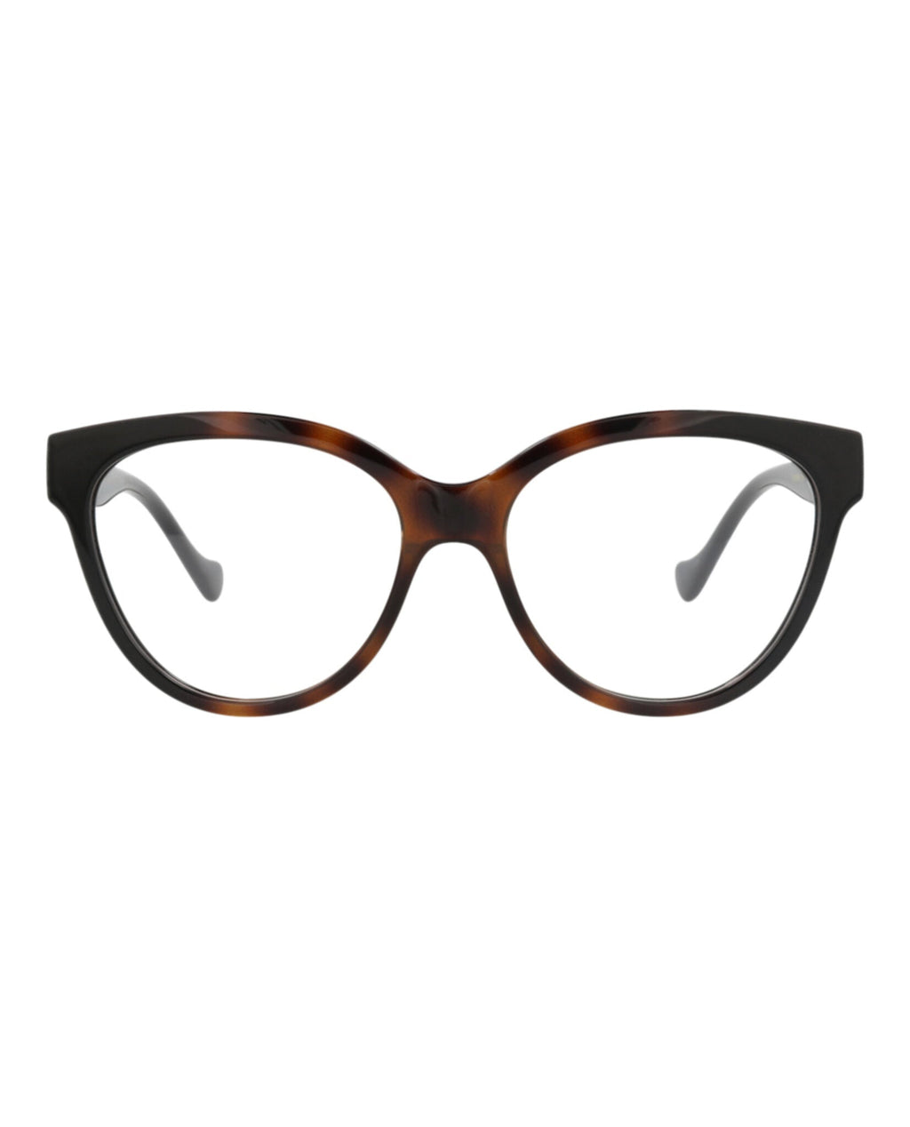 Gucci Womens Square/Rectangle Havana Black Transparent Fashion Designer Eyewear