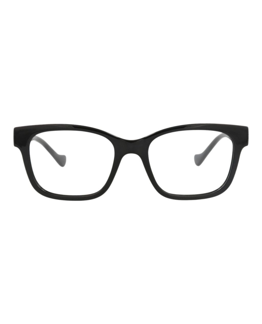 Gucci Womens Square/Rectangle Black Black Transparent Fashion Designer Eyewear