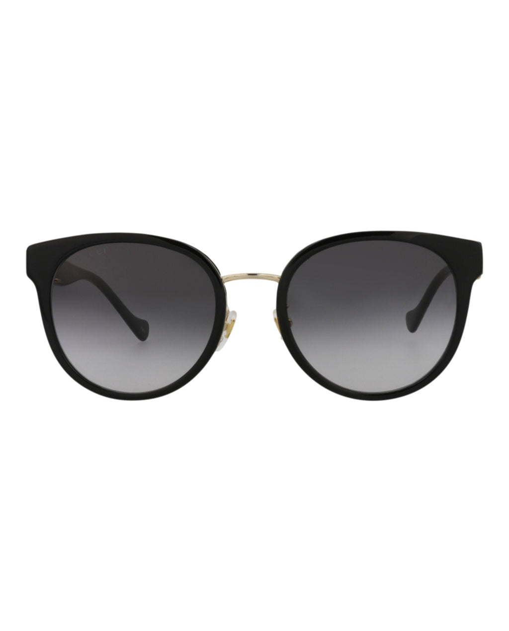 Gucci Womens Round/Oval Black Black Grey Fashion Designer Eyewear