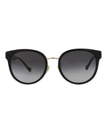 Gucci Womens Round/Oval Black Black Grey Fashion Designer Eyewear