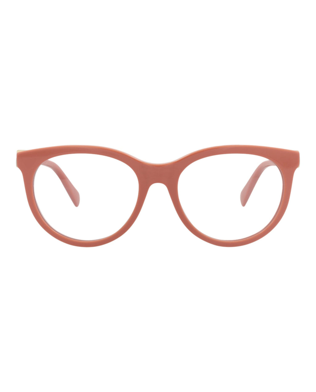 Gucci Womens Round/Oval Pink Pink Transparent Fashion Designer Eyewear