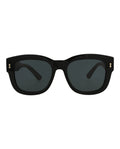 Gucci Mens Square/Rectangle Black Black Smoke Fashion Designer Eyewear