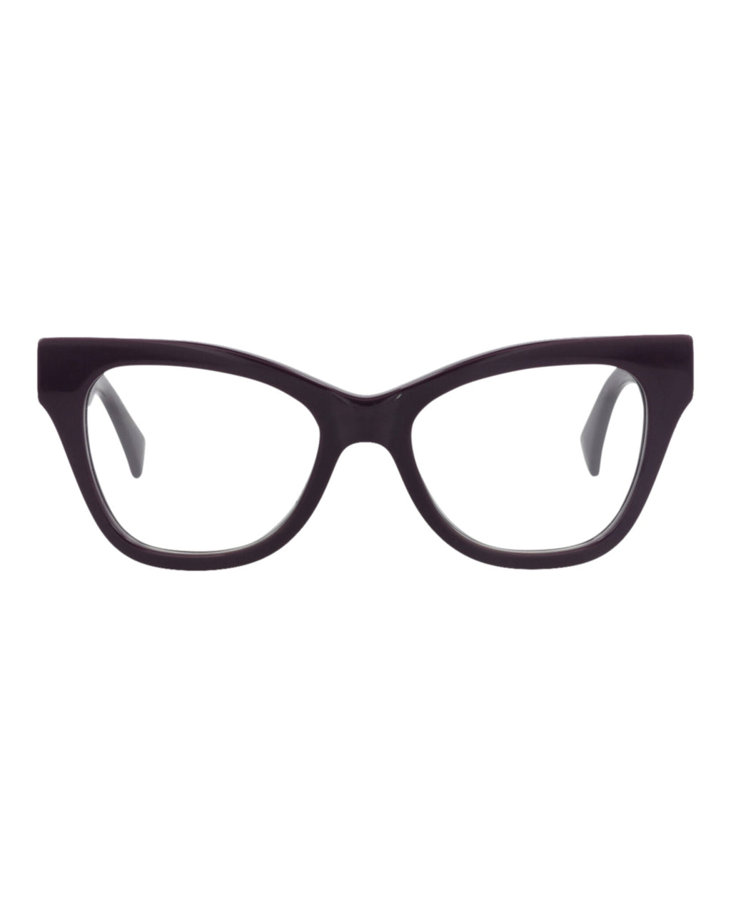 Gucci Womens Cat Eye Violet Violet Transparent Fashion Designer Eyewear