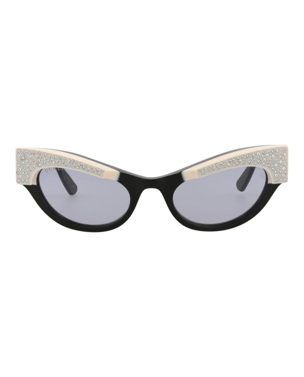 Gucci Womens Cat Eye Black Black Violet Fashion Designer Eyewear
