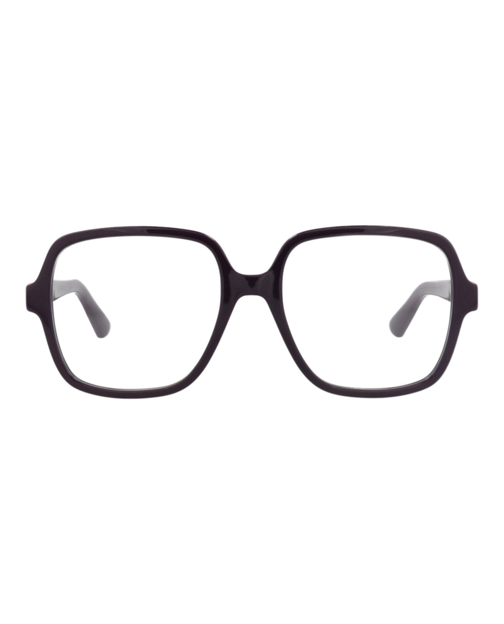 Gucci Womens Square/Rectangle Violet Violet Transparent Fashion Designer Eyewear