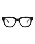 Gucci Mens Square/Rectangle Black Black Transparent Fashion Designer Eyewear