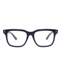 Gucci Mens Square/Rectangle Blue Blue Transparent Fashion Designer Eyewear
