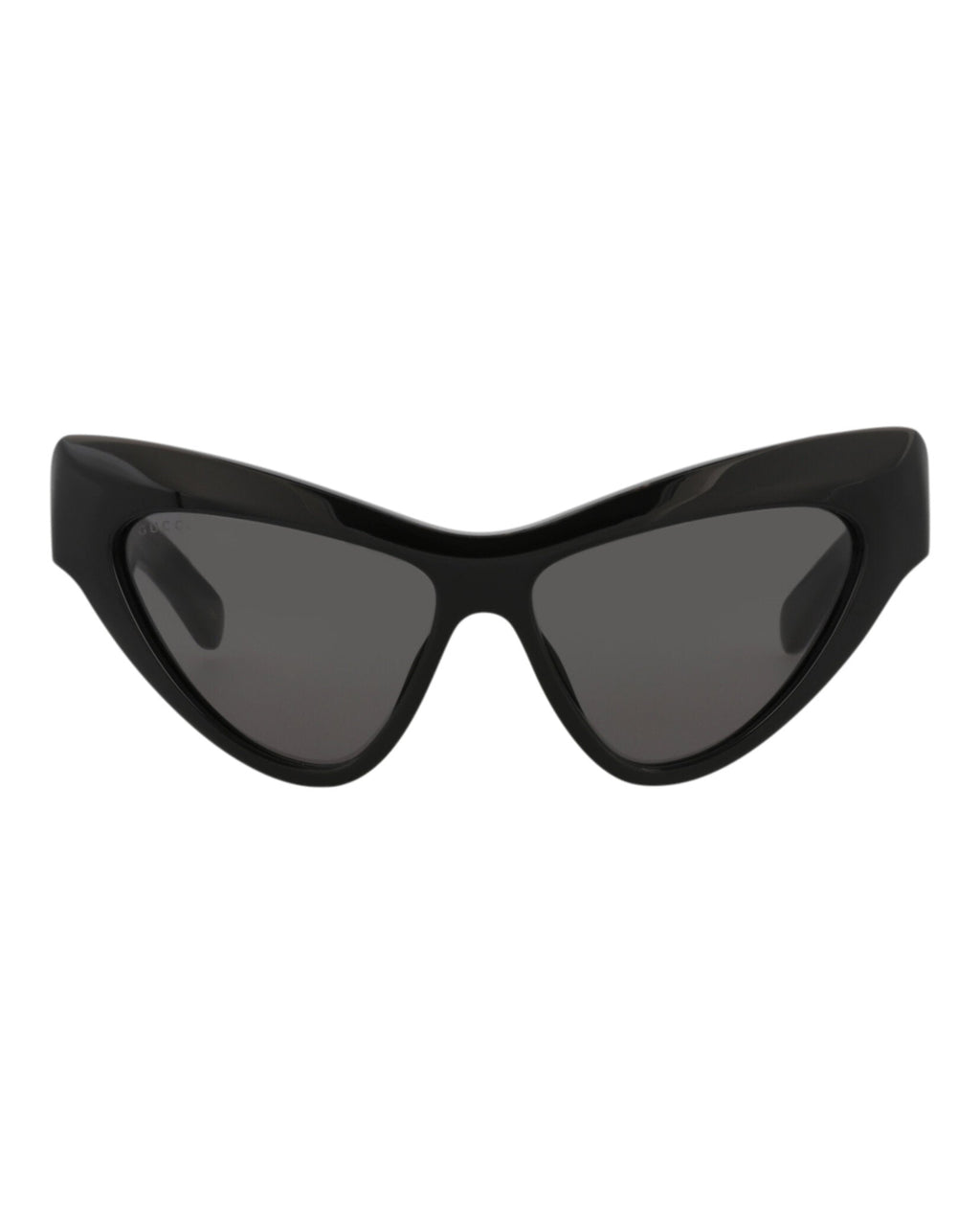 Gucci Womens Cat Eye Black Black Grey Fashion Designer Eyewear
