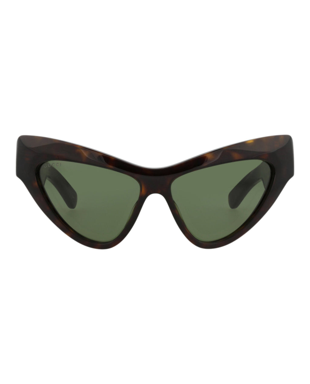 Gucci Womens Cat Eye Havana Havana Green Fashion Designer Eyewear