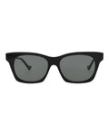Gucci Womens Cat Eye Black Black Grey Fashion Designer Eyewear