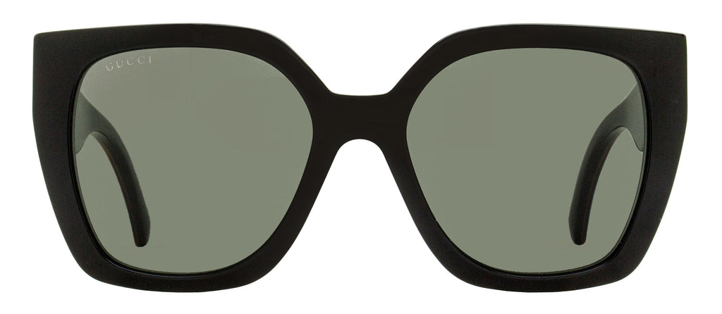 Gucci Square Web Sunglasses GG1300S 001 Black/Havana 55mm