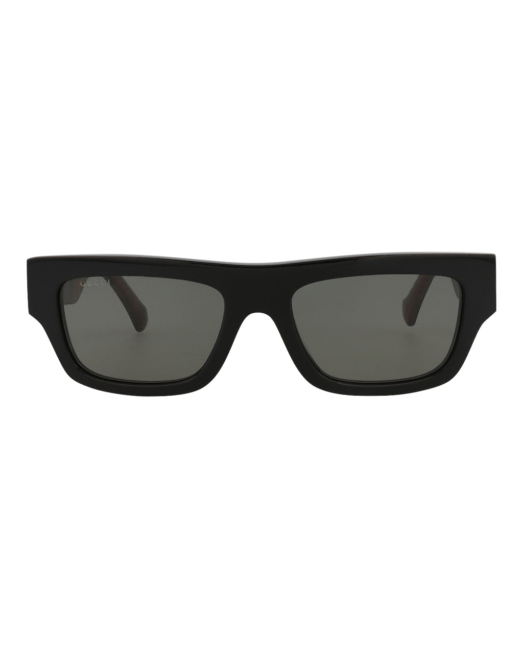 Gucci Mens Square/Rectangle Black Black Grey Fashion Designer Eyewear