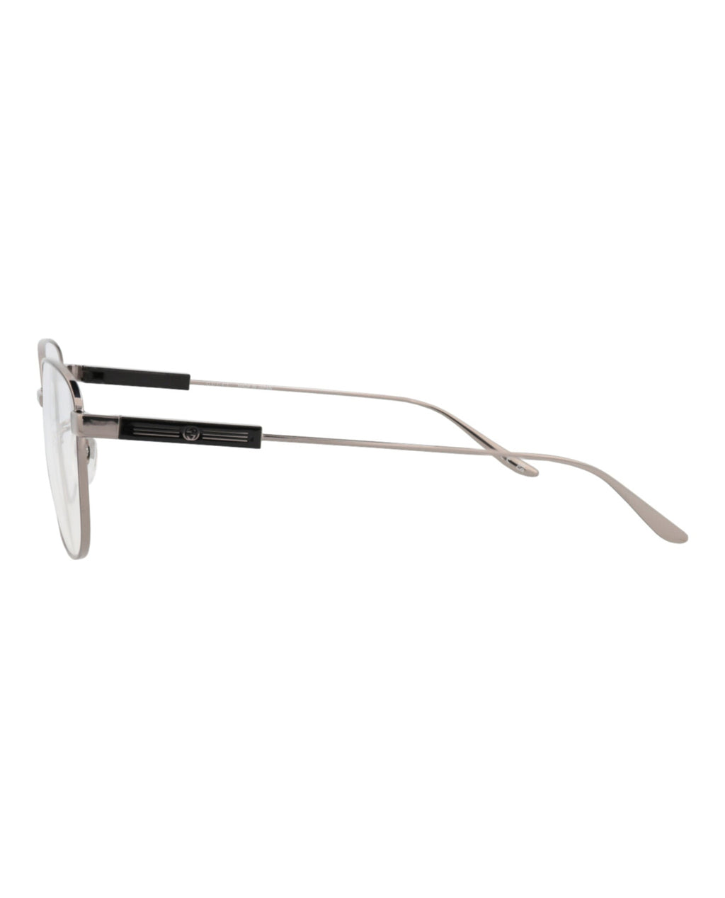 Gucci Mens Square/Rectangle Ruthenium Ruthenium Transparent Fashion Designer Eyewear