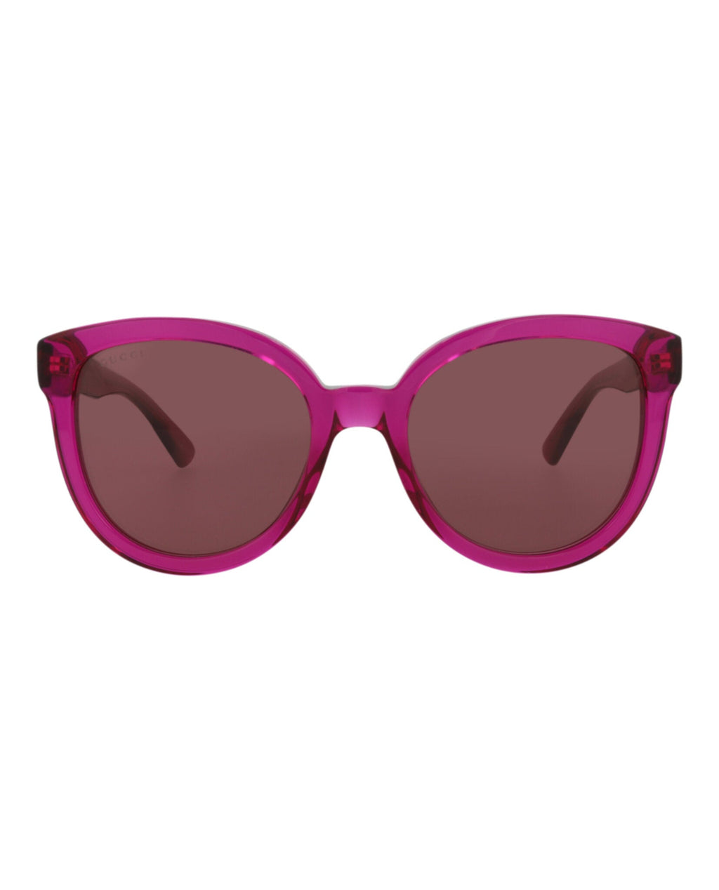 Gucci Womens Round/Oval Pink Pink Red Fashion Designer Eyewear