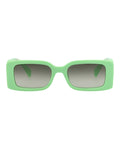Gucci Womens Square/Rectangle Green Green Green Fashion Designer Eyewear
