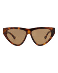 Gucci Womens Cat Eye Havana Havana Brown Fashion Designer Eyewear