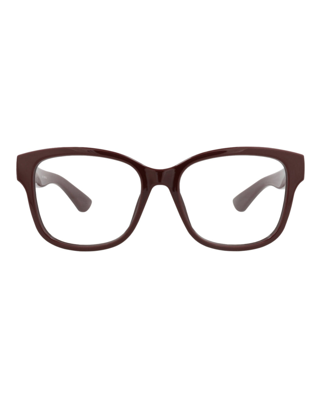 Gucci Womens Square/Rectangle Red Red Transparent Fashion Designer Eyewear