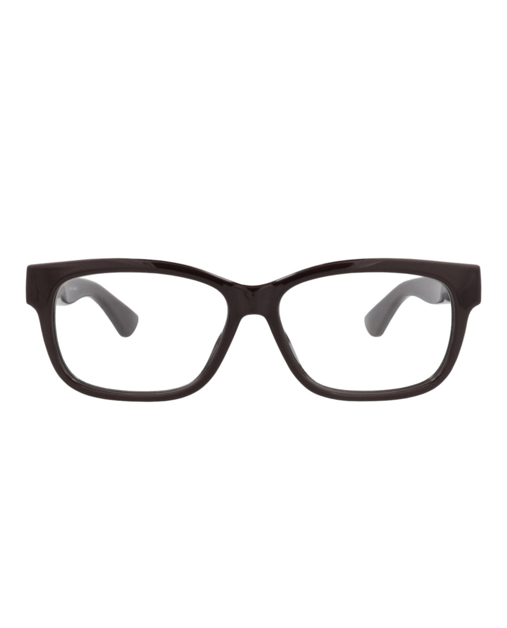 Gucci Womens Square/Rectangle Burgundy Burgundy Transparent Fashion Designer Eyewear
