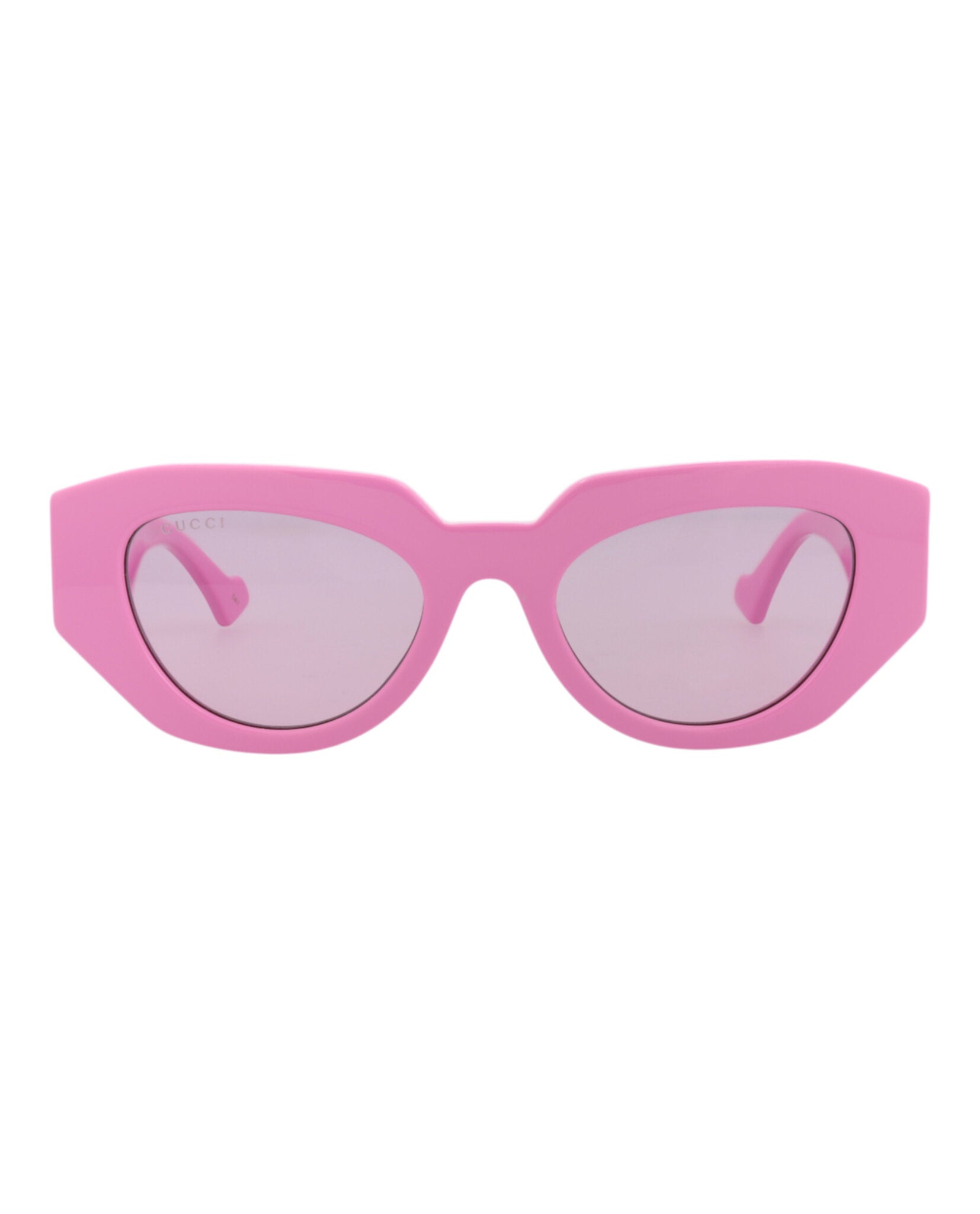Gucci Womens Cat Eye Pink Pink Pink Fashion Designer Eyewear
