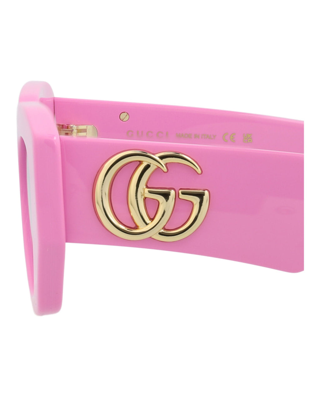 Gucci Womens Cat Eye Pink Pink Pink Fashion Designer Eyewear