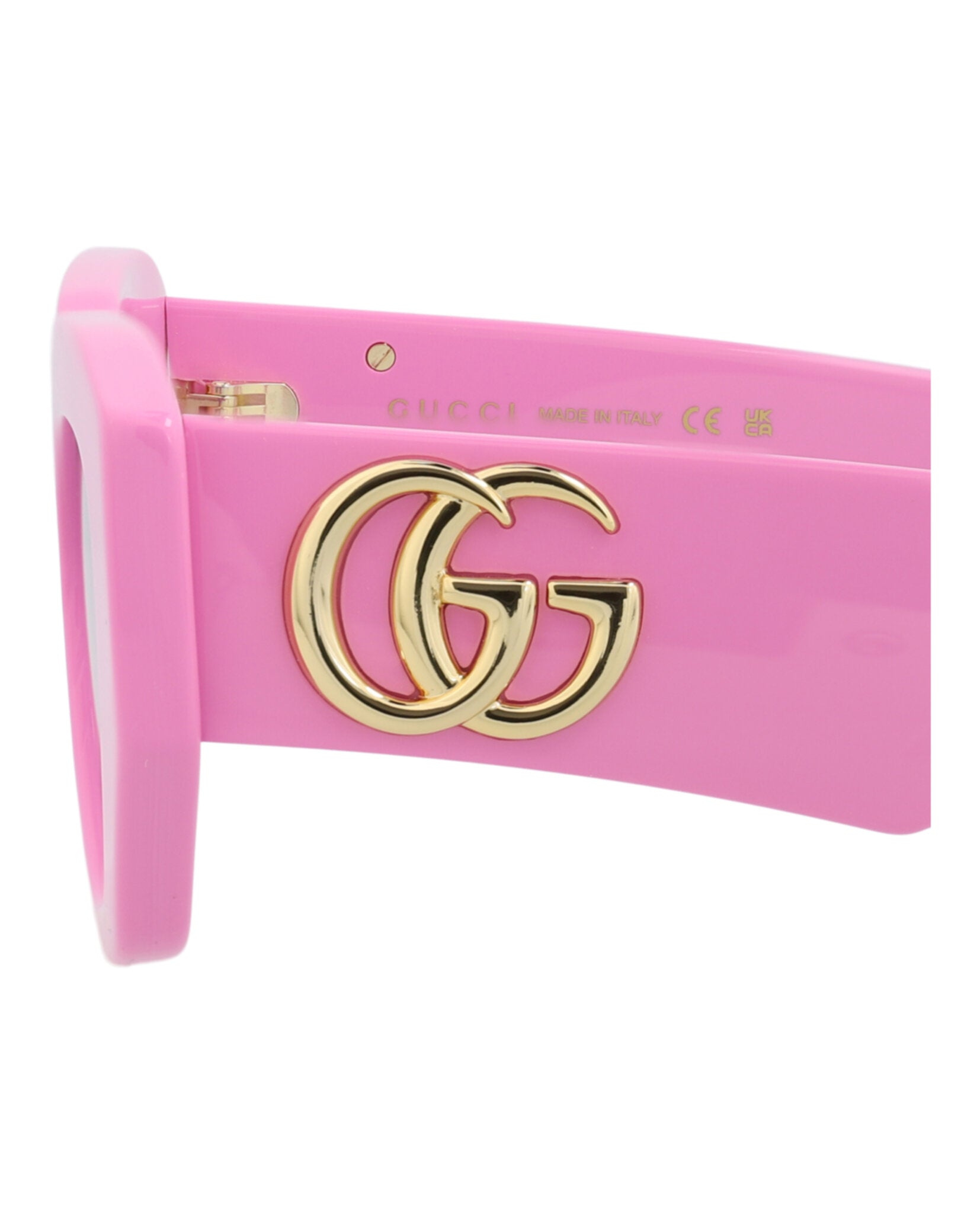 Gucci Womens Cat Eye Pink Pink Pink Fashion Designer Eyewear