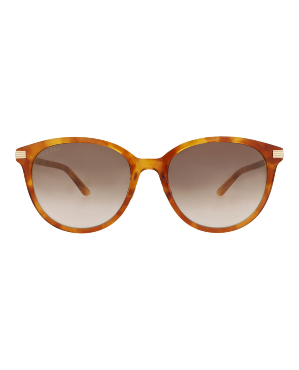 Gucci Womens Round/Oval Havana Havana Brown Fashion Designer Eyewear