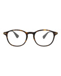 Gucci Mens Round/Oval Havana Gold Transparent Fashion Designer Eyewear