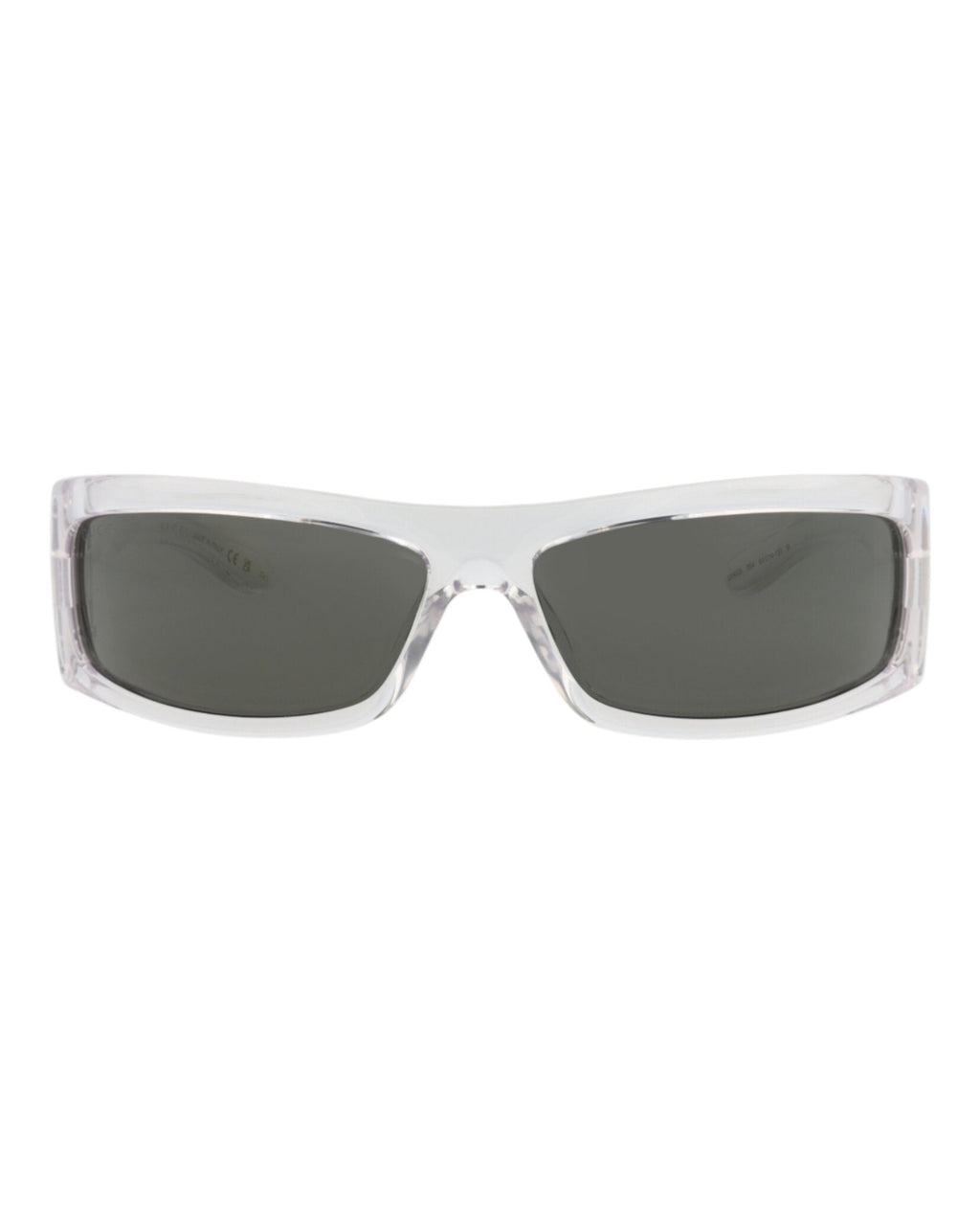 Gucci Mens Shield/Wrap Crystal Crystal Grey Fashion Designer Eyewear