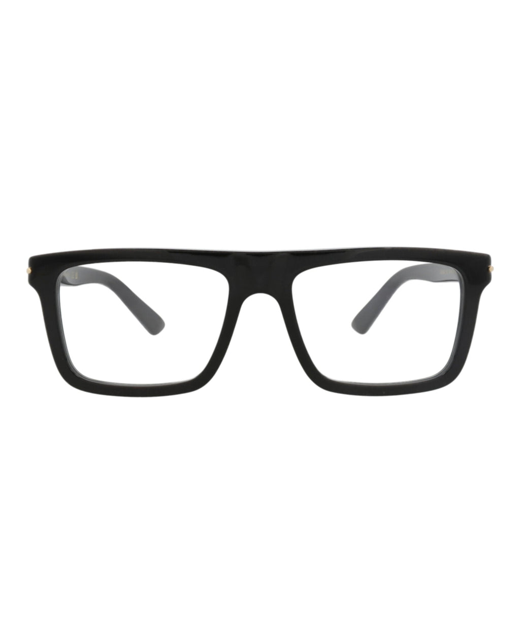 Gucci Mens Square/Rectangle Black Black Transparent Fashion Designer Eyewear