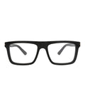 Gucci Mens Square/Rectangle Black Black Transparent Fashion Designer Eyewear