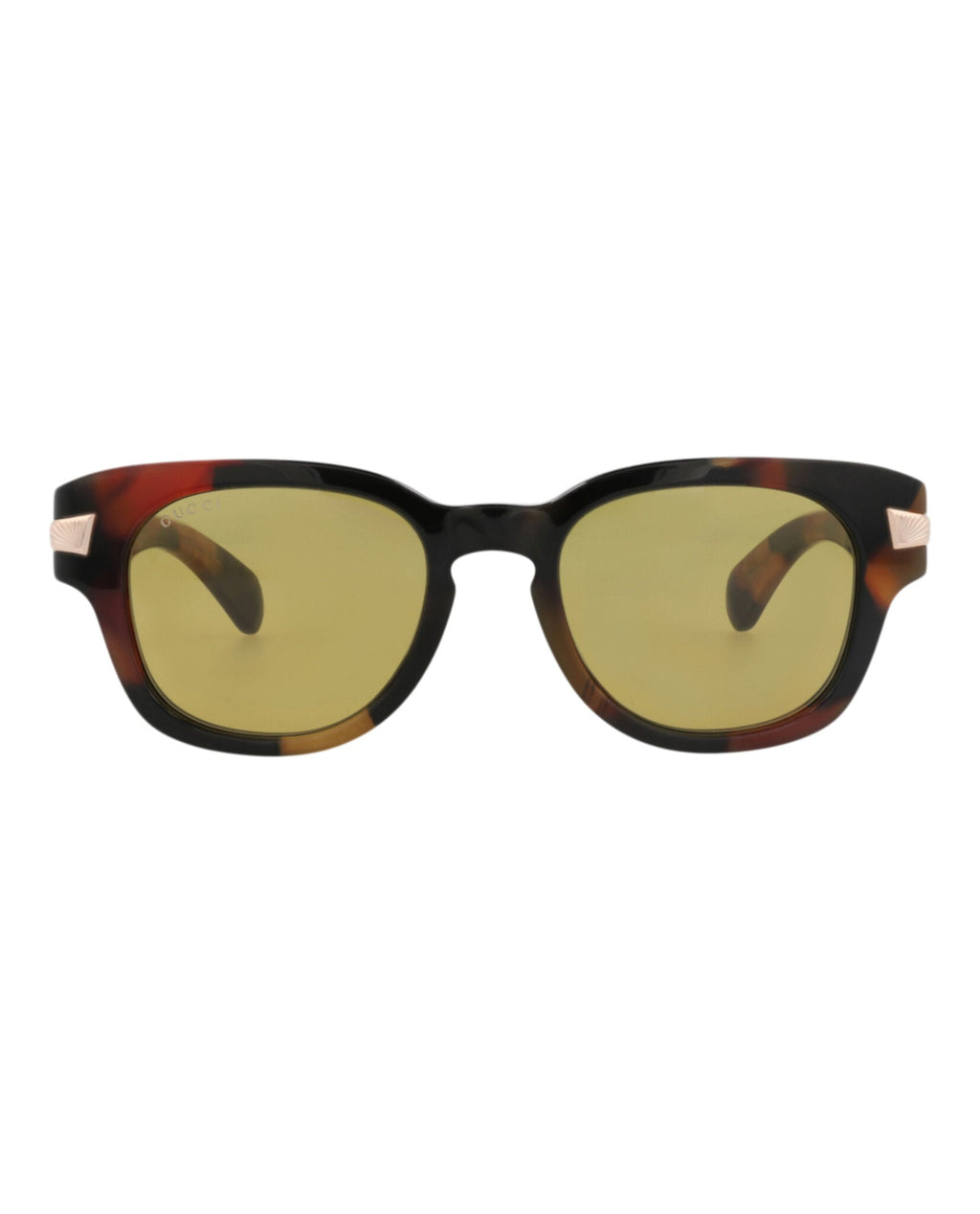 Gucci Mens Round/Oval Havana Havana Brown Fashion Designer Eyewear