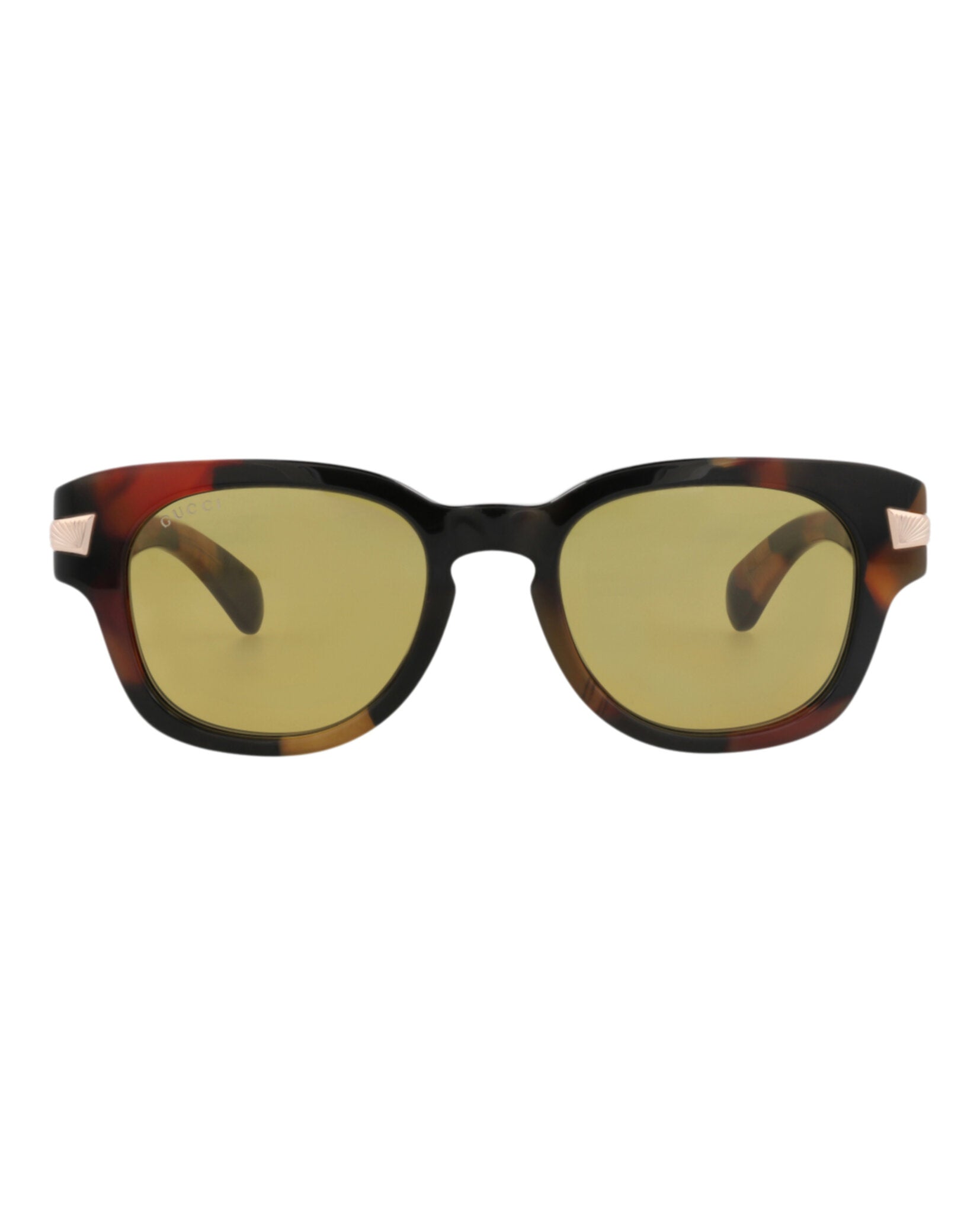 Gucci Mens Round/Oval Havana Havana Brown Fashion Designer Eyewear
