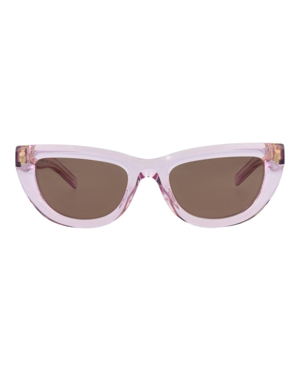 Gucci Womens Cat Eye Violet Violet Brown Fashion Designer Eyewear