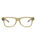 Gucci Mens Square/Rectangle Yellow Yellow Transparent Fashion Designer Eyewear