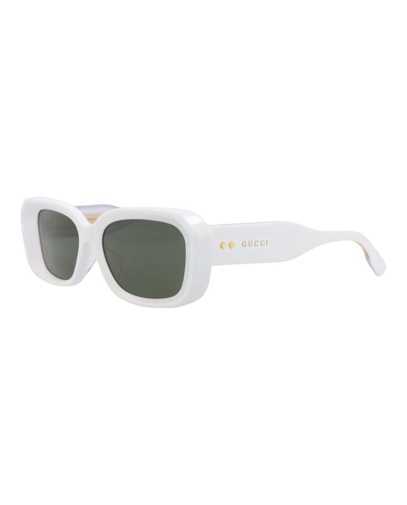 Gucci Womens Square/Rectangle Light Blue Light Blue Grey Fashion Designer Eyewear