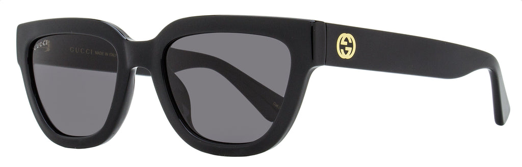 Gucci Logo Sunglasses GG1578S 001 Black 54mm Black