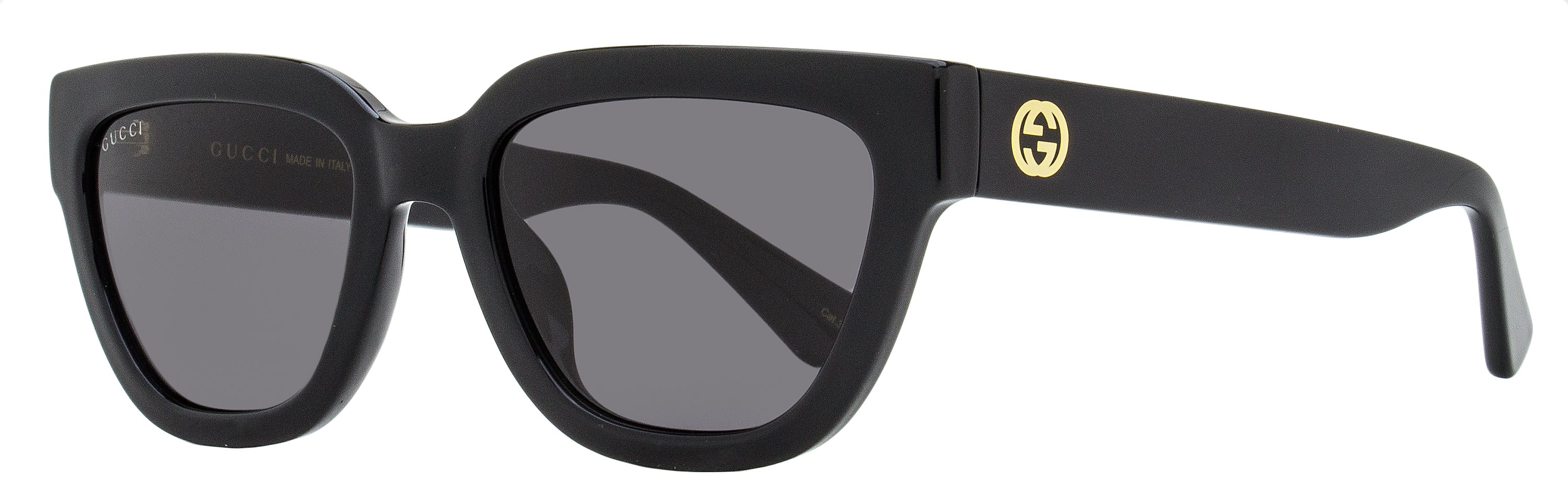 Gucci Logo Sunglasses GG1578S 001 Black 54mm Black