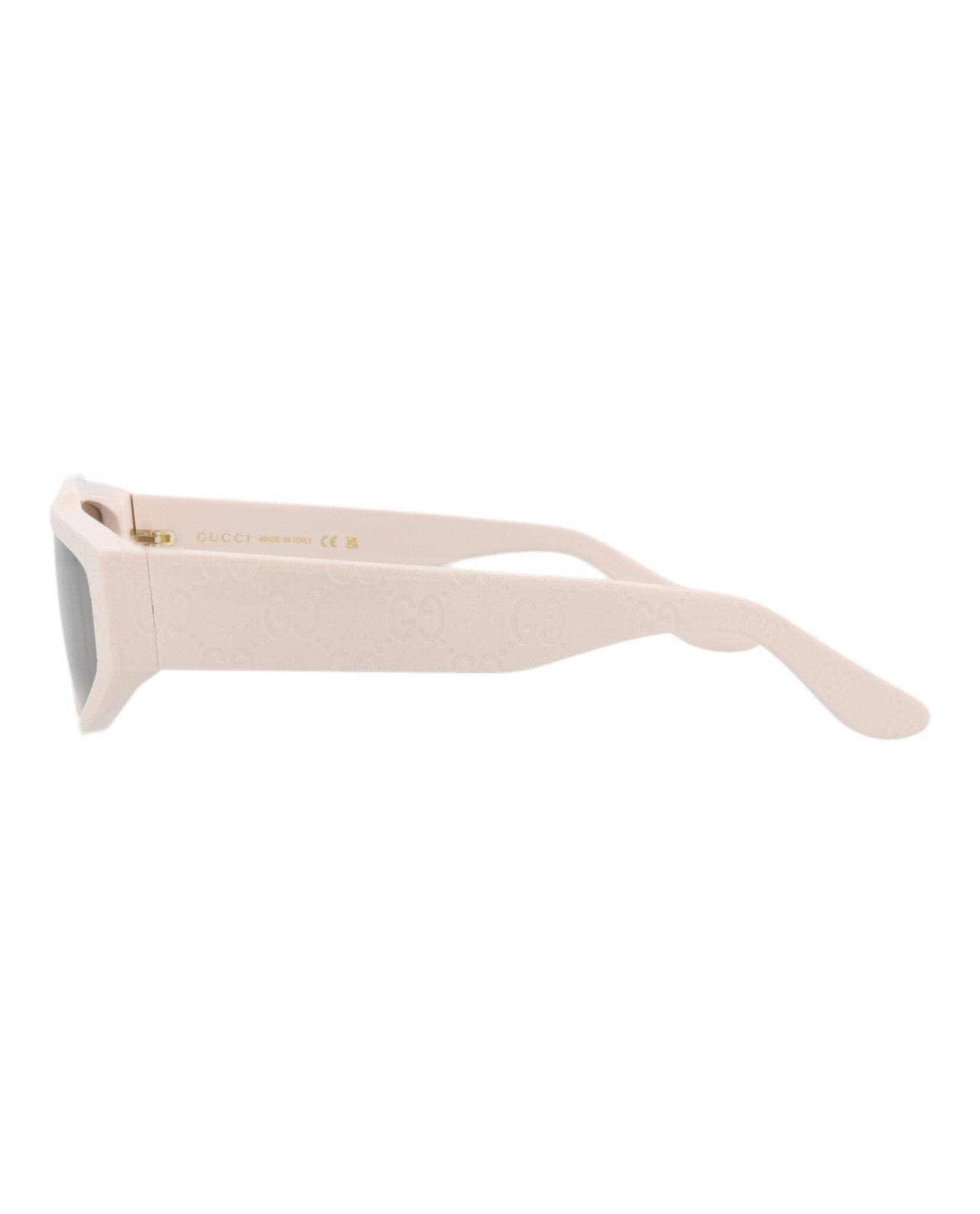 Gucci Mens Square/Rectangle Ivory Ivory Grey Fashion Designer Eyewear