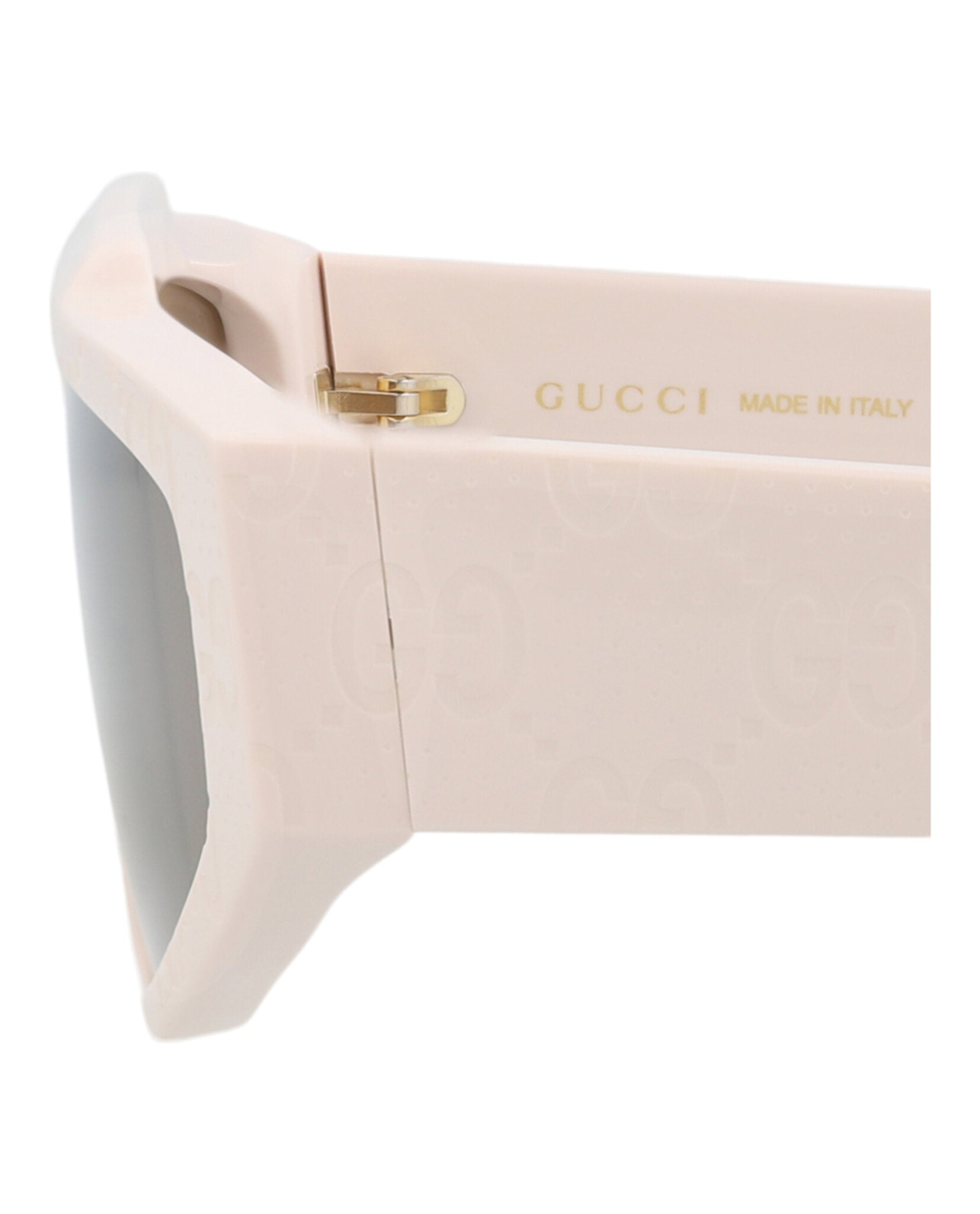 Gucci Mens Square/Rectangle Ivory Ivory Grey Fashion Designer Eyewear