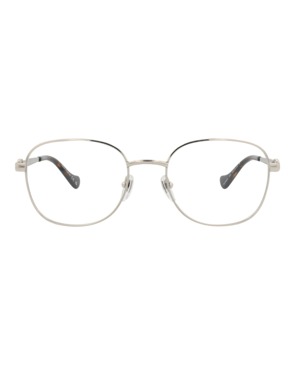 Gucci Womens Round/Oval Silver Silver Transparent Fashion Designer Eyewear