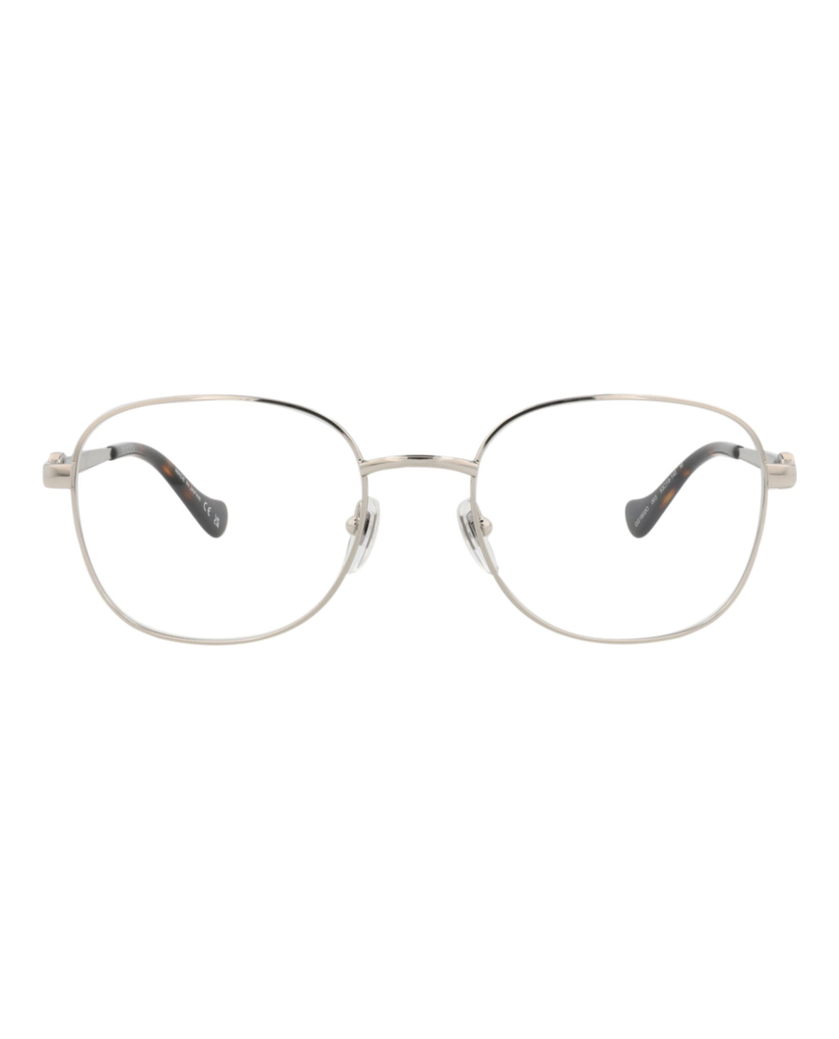 Gucci Womens Round/Oval Silver Silver Transparent Fashion Designer Eyewear