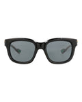 Gucci Mens Square/Rectangle Black Black Grey Fashion Designer Eyewear