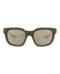 Gucci Mens Square/Rectangle Green Green Gold Fashion Designer Eyewear