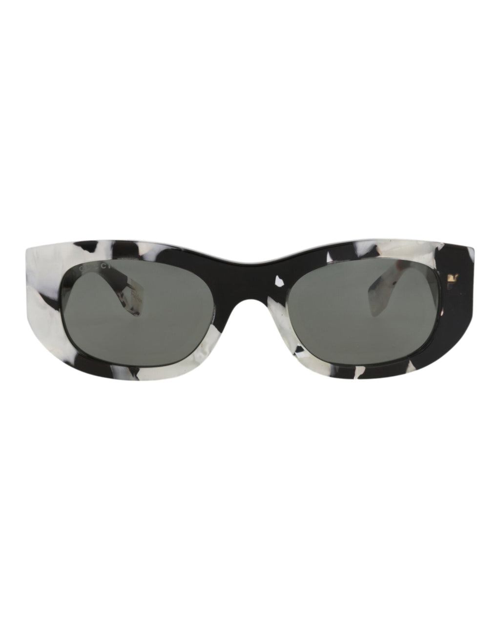 Gucci Unisex Round/Oval Black Black Grey Fashion Designer Eyewear