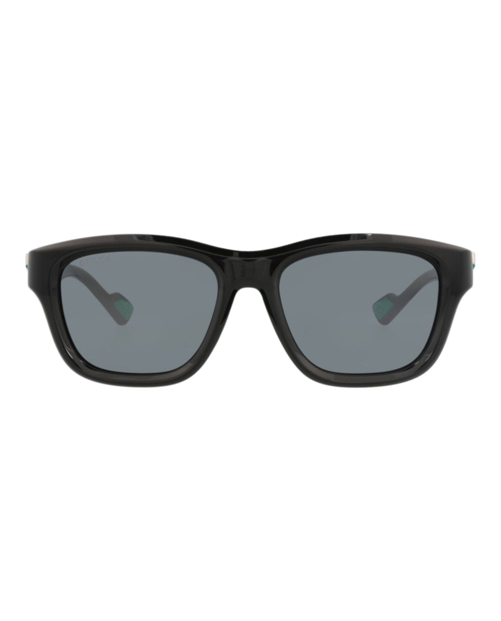 Gucci Mens Square/Rectangle Black Black Grey Fashion Designer Eyewear