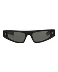 Gucci Womens Cat Eye Black Black Grey Fashion Designer Eyewear