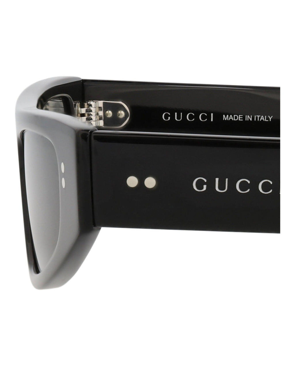Gucci Womens Cat Eye Black Black Grey Fashion Designer Eyewear