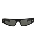 Gucci Womens Cat Eye Black Black Grey Fashion Designer Eyewear