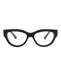 Gucci Womens Cat Eye Black Havana Transparent Fashion Designer Eyewear